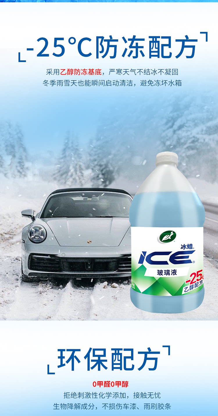 Free Shipping Turtle Brand Ethanol Glass Cleaner, High-Efficiency Stain Remover, Insect Glue Remover, Oil Film Remover, Car Wiper Fluid, Summer Special