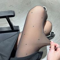 90g Sexy Translucent Stockings Women High Elastic Leggings S