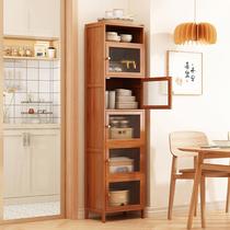 Seam sideboard kitchen wall-mounted home cabinet living room storage cabinet storage cabinet modern minimalist tea cabinet wine cabinet