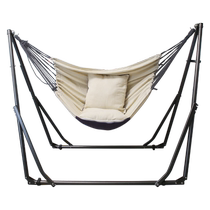Outdoor hammock bracket thickened household swing indoor childrens hanging chair anti-rollover support frame adult thickened