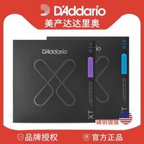 Daddario XT series coated acoustic guitar strings phosphor bronze acoustic guitar string set 1-6 pieces