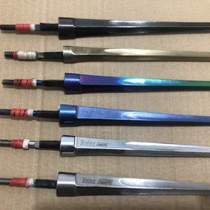 Fencing rust-proof gold color electric Lix epee certified adult and children strip stainless blue competition sword