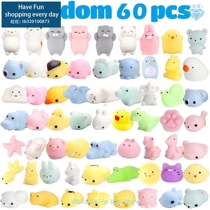 60 PcS SquiShieS Mochi AniMA SquiShy ToyS for KidS PArTy