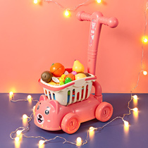 Childrens hand push toddler stroller push music girl baby boy toddler stroller to walk baby 4 toys 1 to 3 years old 2