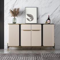 Spot light luxury slate sideboard living room wall entrance cabinet modern simple side cabinet kitchen cupboard storage