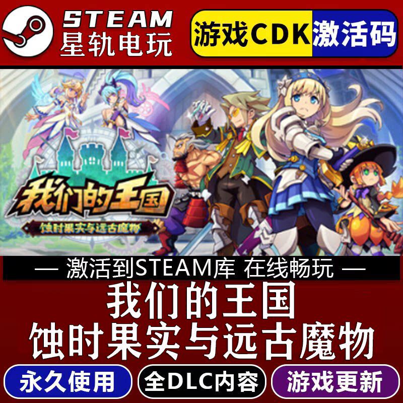 Our Kingdom: Fruits of Eternity and Ancient Monsters Steam Game Global Region Cdk Permanently Added to Library with All Dlc