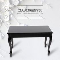 New solid wood painted stool surface piano stool electronic piano stool guzheng stool double children with bookcase single practice direct sales