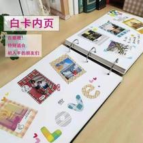 New kraft paper photo album adhesive photo album painting book couple photo album classmate record graduation album cost commemorative album