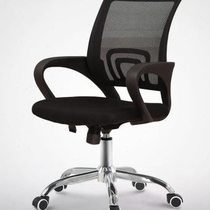 Black mesh lifting computer office chair home modern simple swivel chair breathable staff chair staff seat