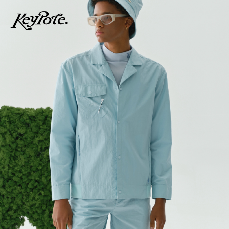 Keypotegolf Men's Formal Style American Sports Casual Jacket Golf Coat Windproof and Water-Repellent Keypotegolf Men's Formal Style American Sports Casual Jacket Golf Coat Windproof and Water-Repellent