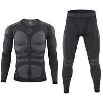 Men Sport Thermal Underwear Suits Outdoor Cycling Compressio