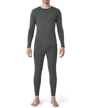 Mens Merino Wool Thermal Underwear Set Merino Base Layer Lon