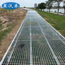 Grid trench grille anti-slip grate hot-dip galvanized steel grating custom garage water well rainwater photovoltaic panel set heavy duty