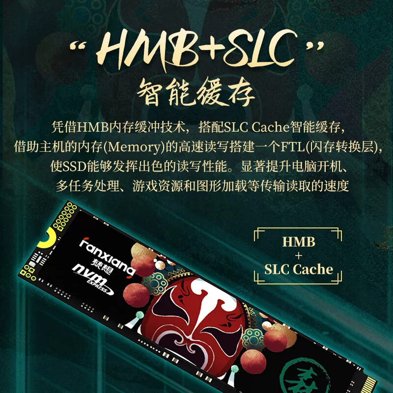 [梵想S500PRO M.2固态硬碟1TB SSD高速储存NVMe协议512G笔记本2t]
