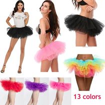 Sexy Adult Womens Half Skirt 5 Laywers Tulle Puffy Skirt Bal