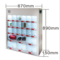 Mini grid cabinet vending machine Unmanned self-service vending machine Mini tea vending machine Shared tea room vending machine