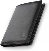 Teehon Elegant Fashion Wallet Men Genuine Leather Coin Pocke
