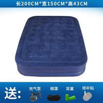 Heightened and thickened outdoor air bed household single fully automatic double lunch break inflatable mattress portable nap bed