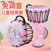 Non State Drum Pvc Children Kindergarten Africa Drum Dedicated Adults PVC Cloth Craft Hand Drum 8 5 Inch 10 Inch Beginners