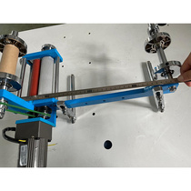 Roll Paper Branding Roll Paper Bronzing Automatic Motor Retrofitted Walking Paper Retrofit Fast Kickstand Machine Assembly Rack Bracket Precision