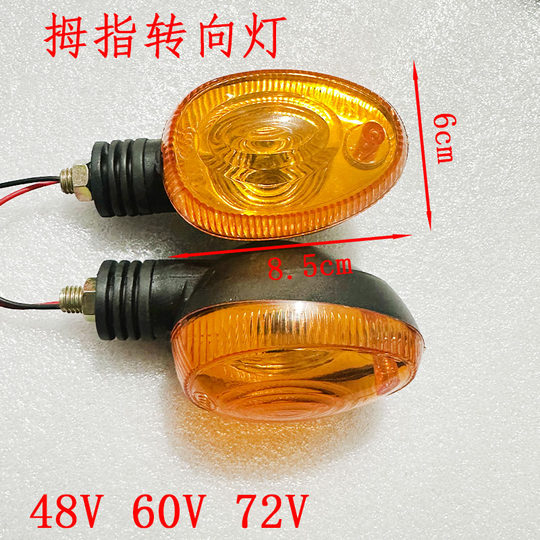 Motorrad elektrisches Dreirad Universalzubehör Frontblinker Blinker 48V60V72V Original Direktlieferung ab Werk