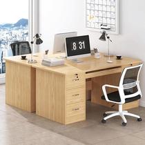 Desk chair combination minimalist modern staff office with lock staff computer desk desktop office special table