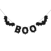 QuickHalloween Decorationt Horror Pumpkin Bunting Flag Props