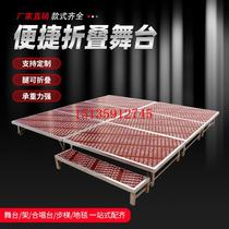 Stage shelf wedding mobile folding event performance lift stage board kindergarten indoor small stage truss table