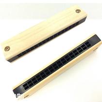 Wooden childrens music for 3-7 years old - 3-year-old harmonica harmonica recorder childrens harmonica with good reputation and customization