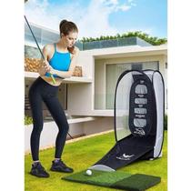 New golf practice net outdoor swing practice device chipping net home indoor foldable hitting cage with hitting