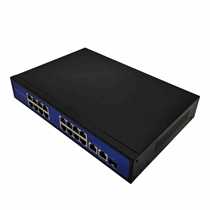 Non-standard 16-port 100M 2 Gigabit POE power supply switch monitoring wireless AP panel building intercom 15V24V48