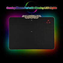 Creative LED Light Hard Gaming Mouse Pad USB Wired mousepad
