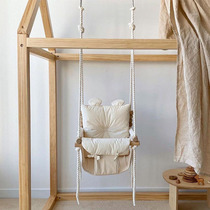 Swing baby indoor childrens home outdoor courtyard swing hanging basket infant baby child family hanging chair