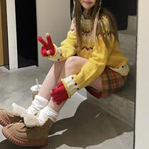 New high-end goods Qiqi. Hot recommendation. I like it at first sight. Diamond color pullover cashmere blend thickened festival wool