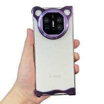 Suitable for Huawei matex5 mobile phone case new metal frameless HUAWEI hollow case folding screen mata collection version mete back case mens mt lens film all-inclusive HW personality trend