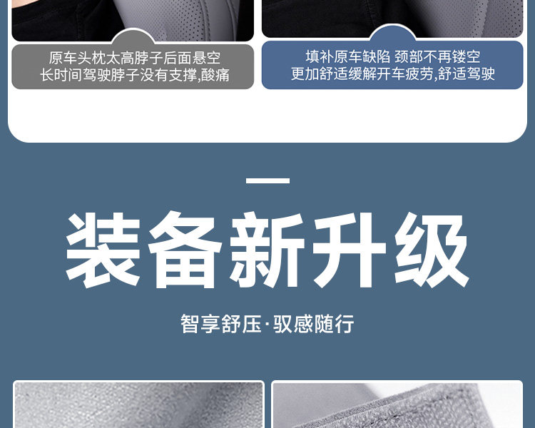 Suitable for Xpeng M03 Neck Pillow, Memory Foam Lumbar Pillow, Same Model as in the Mall, Xpeng M03 Dedicated Headrest and Lumbar Pillow for All Seasons