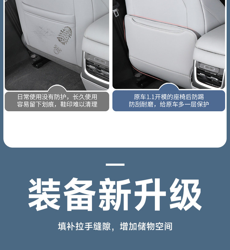 Suitable for Xpeng Mona M03 Byd Seat Anti-Kick Pad Rear Backrest Protective Pad Special Anti-Kick Pad