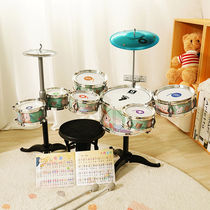 Playboy Baby (QIAOWABAOBEI) Childrens rack Drum Birthday Gifts Little Boy Girl 2 Baby Week