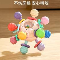 Manhattan hand ball atomic baby soft rubber ball teether stick toy 0 teether 1 year old 3 to 6 years old and above