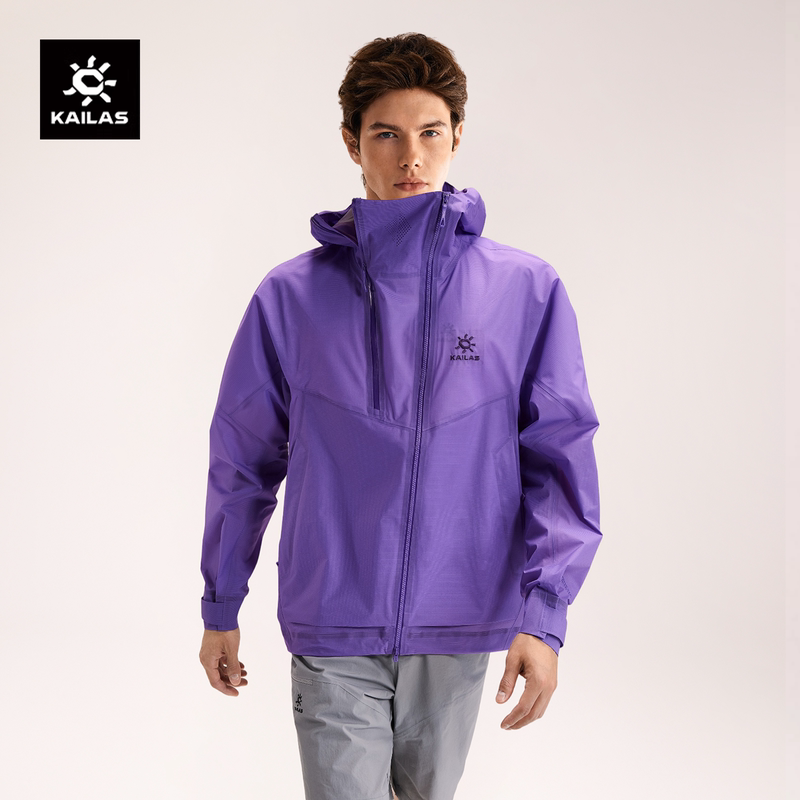 Kailas Kailas Stone Soson Men's Flt Waterproof Thin Breathable Summer Outdoor Hiking Jacket for Men and Women