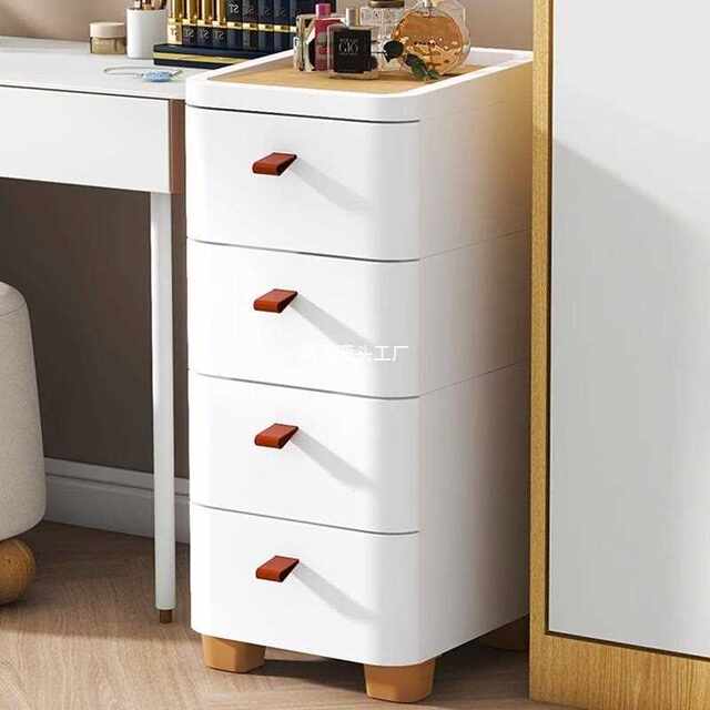 18/25/30cm slot storage cabinet gap narrow side cabinet drawer bathroom kitchen storage rack bedside cabinet