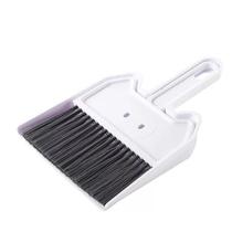 New 374 Home Desktop Mini Broom Keyboard Cleaning Brush Small Broom with Dustpan Set Computer Miscellaneous