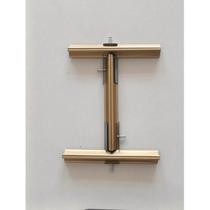 Integrated ceiling honeycomb panel aluminum gusset plate accessories material 8898 triangular keel T-shaped link ultra-low hanging piece