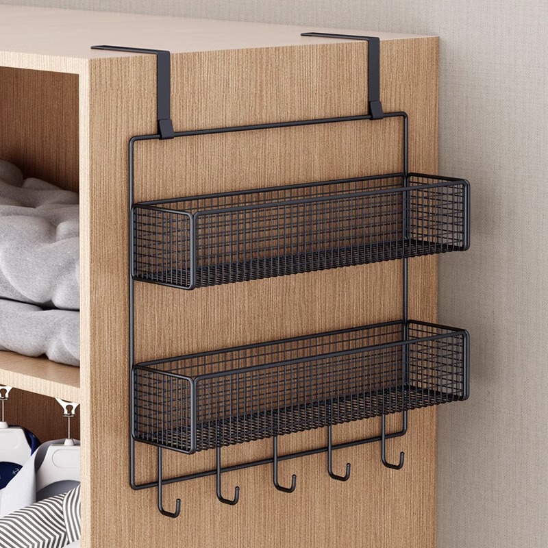 Wardrobe Hook for Hanging Hats and Bags, No-Drill Storage Rack for Hanging Clothes on the Top of the Cabinet or Wall Wardrobe Hook for Hanging Hats and Bags, No-Drill Storage Rack for Hanging Clothes on the Top of the Cabinet or Wall