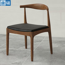 Tangji solid wood desk conference table living room large desk library desk negotiation (chair)