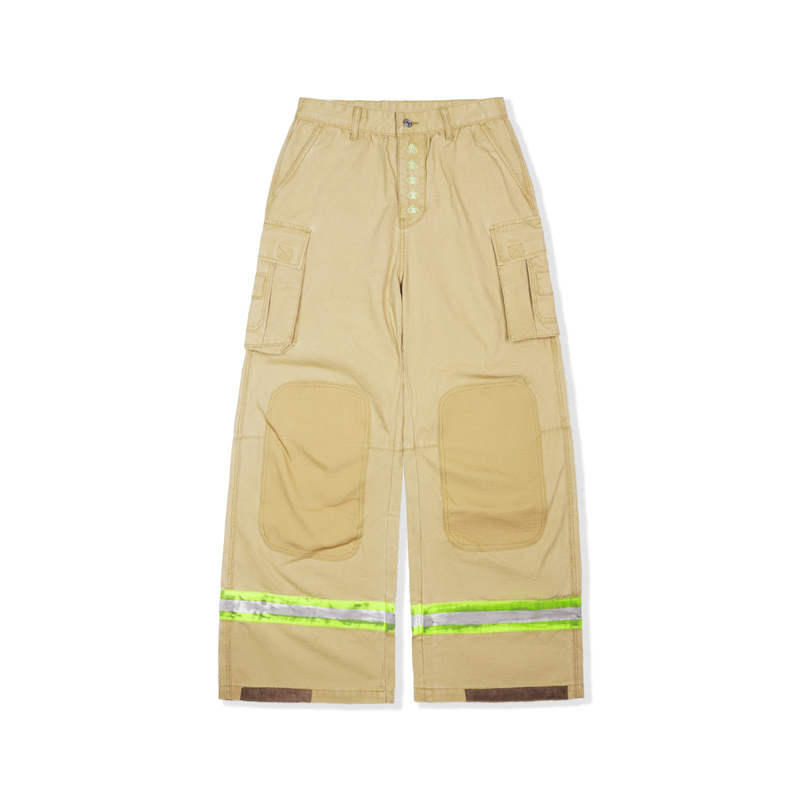 Mysterious Khaki Firefighter Uniform Pants Khaki Firefighting Staff Pants