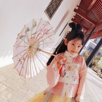 Oil-paper umbrella sunscreen not rain-proof hanfu ancient wind umbrella qipao Walk Show Jump Dance Children Umbrella China Wind Ceiling Decoration