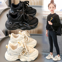 Anta suitable childrens shoes for girls 2024 new summer childrens sports shoes mesh breathable dad shoes for girls Xiaobai