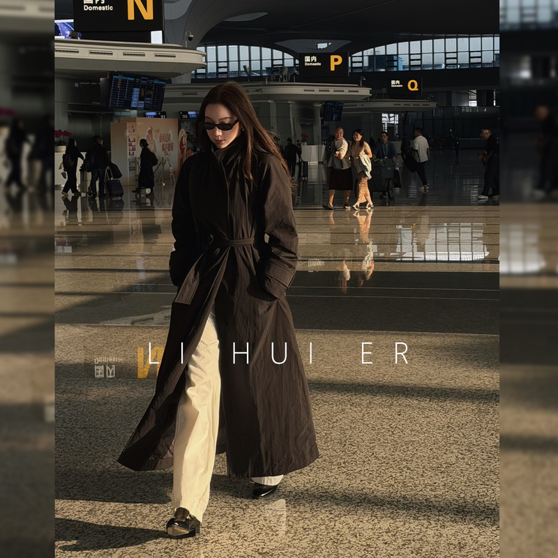 Lihuier Nordic First Snow Stylish Mid-Length Goose down Coat Women's High Fill Power down Jacket Lihuier Nordic First Snow Stylish Mid-Length Goose down Coat Women's High Fill Power down Jacket
