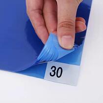 Tear-off dust-free workshop floor stickers 60*90 sticky dust mats for household basketball court entrance soles sticky dust mats